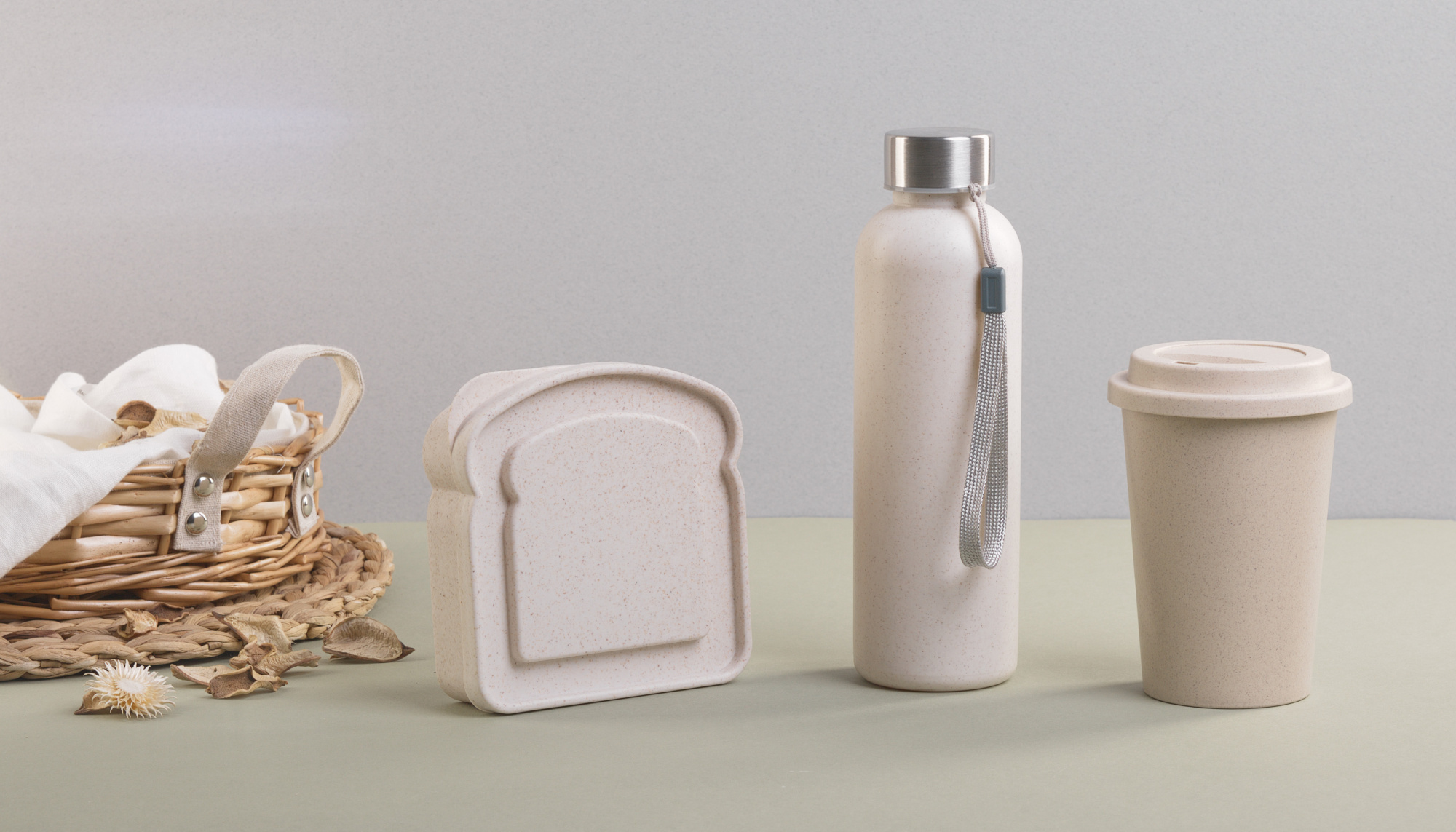 Контейнер для бутербродов "Natural" фото на сайте Print Logo. 