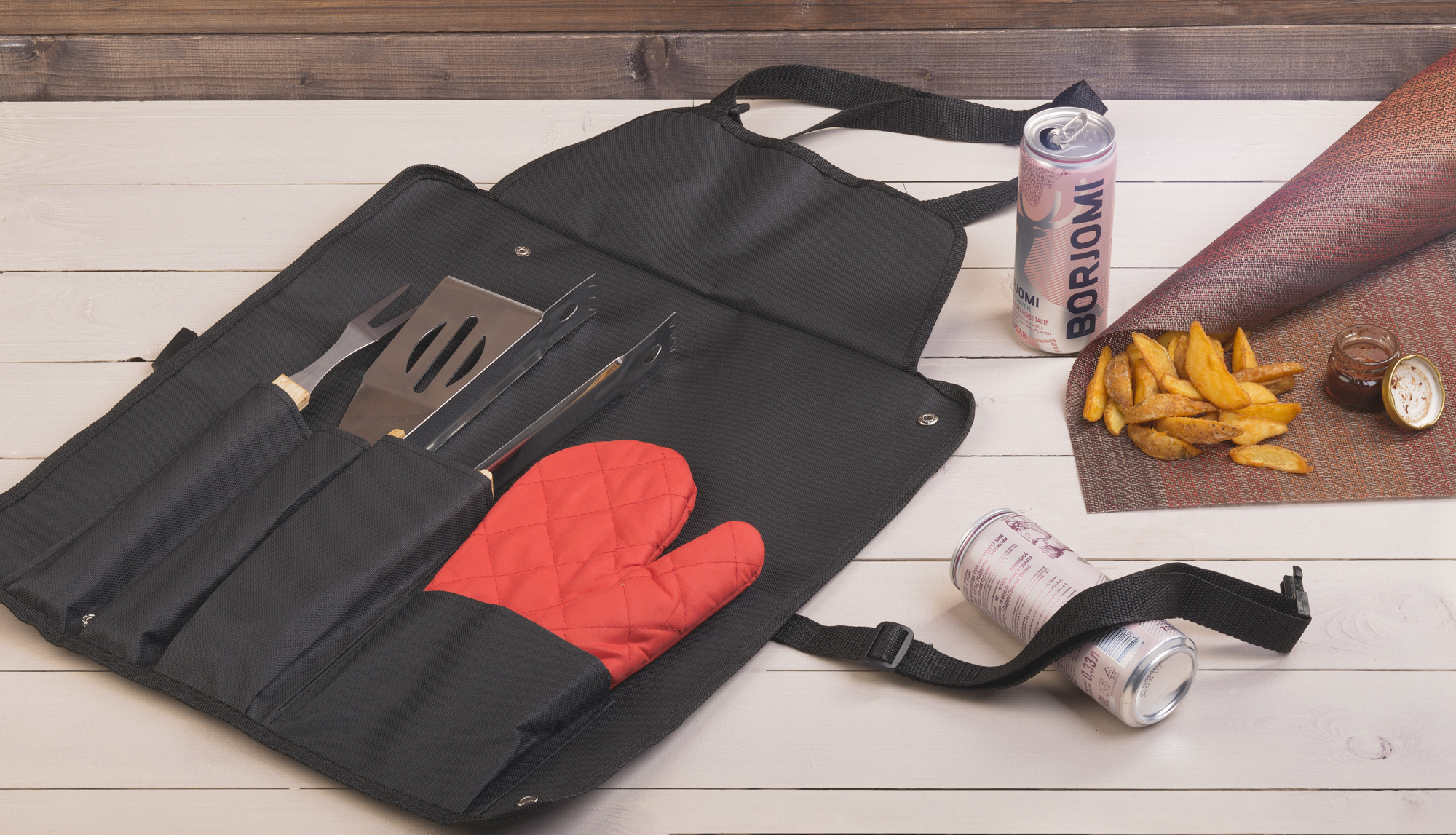 Органайзер с приборами для барбекю "Шеф-повар" фото на сайте Print Logo.