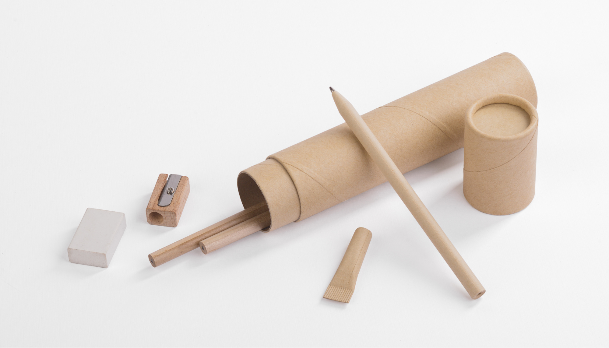 Набор "Ecoline" канцелярских принадлежностей фото на сайте Print Logo.