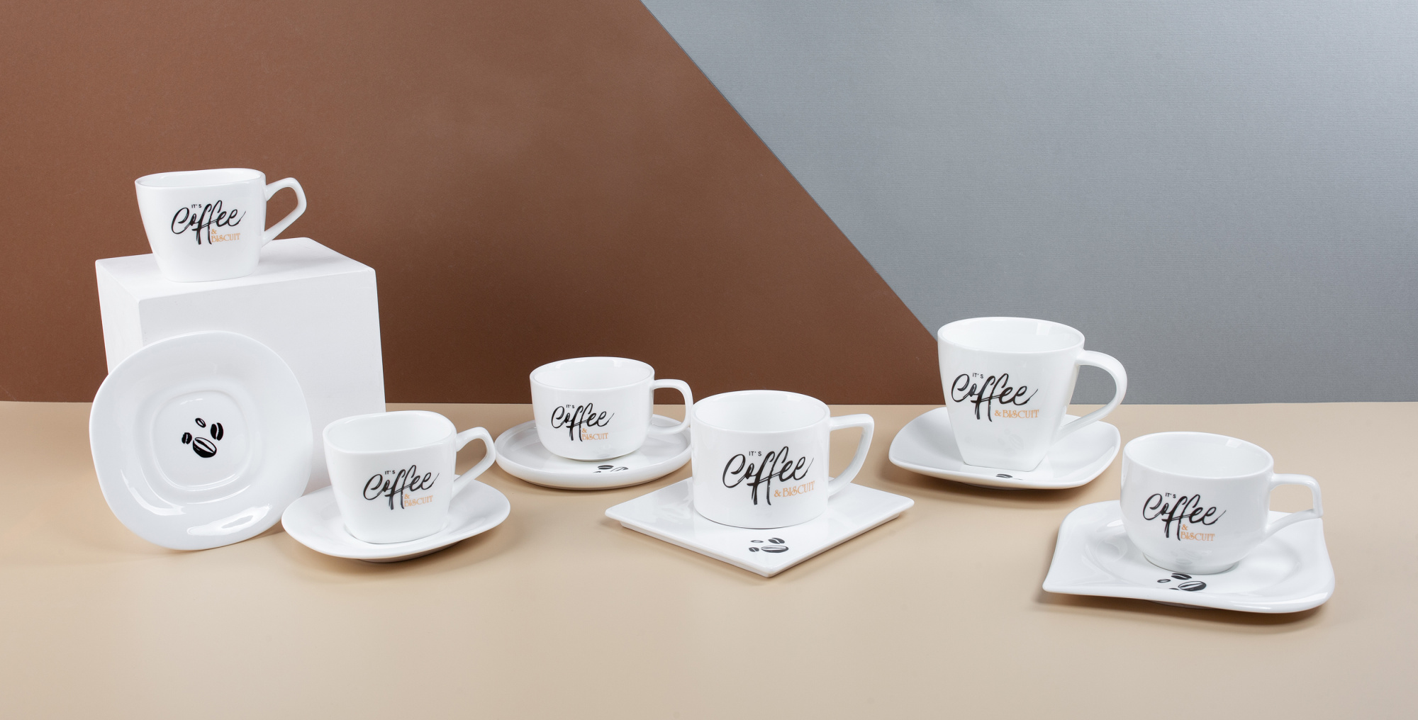 Чайная пара "Вальс" фото на сайте Print Logo.