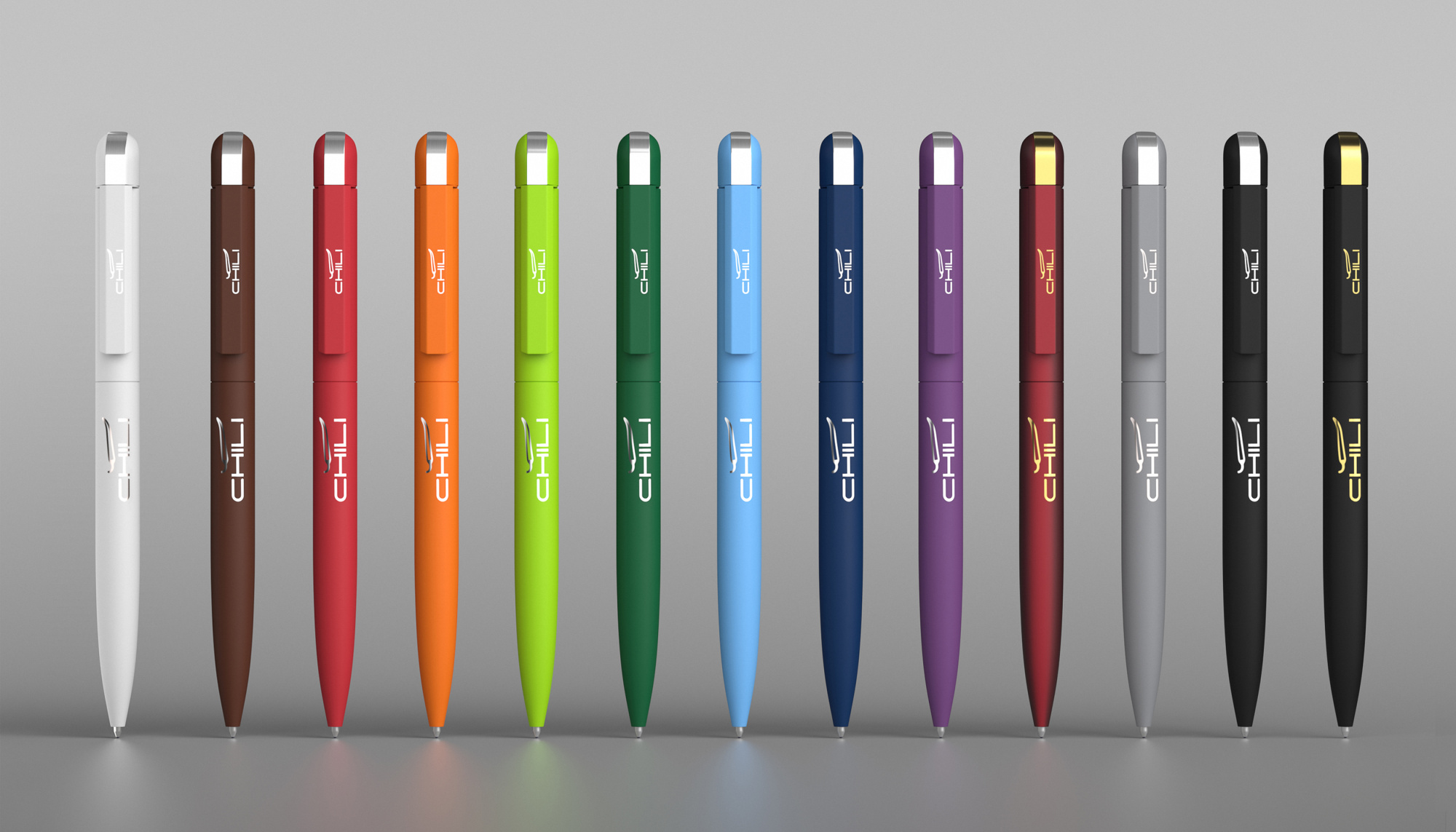 Ручка шариковая "Jupiter", темно-синий, покрытие soft touch фото на сайте Print Logo.