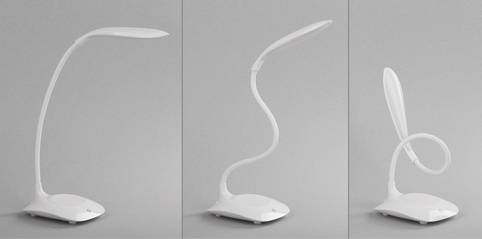 Лампа с беспроводным зарядным устройством "Spotlight" фото на сайте Print Logo.