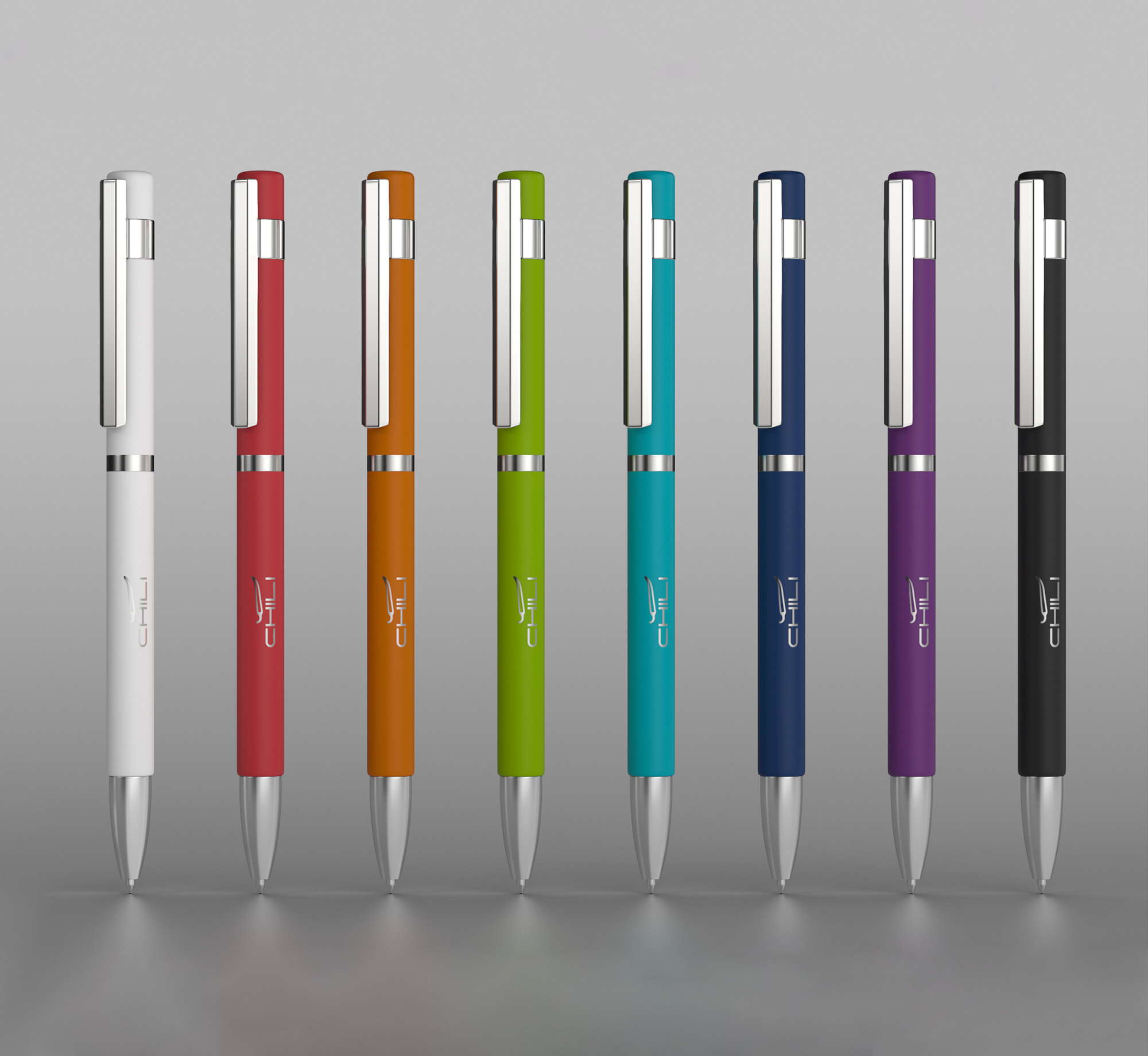 Ручка шариковая "Mars", покрытие soft touch фото на сайте Print Logo.