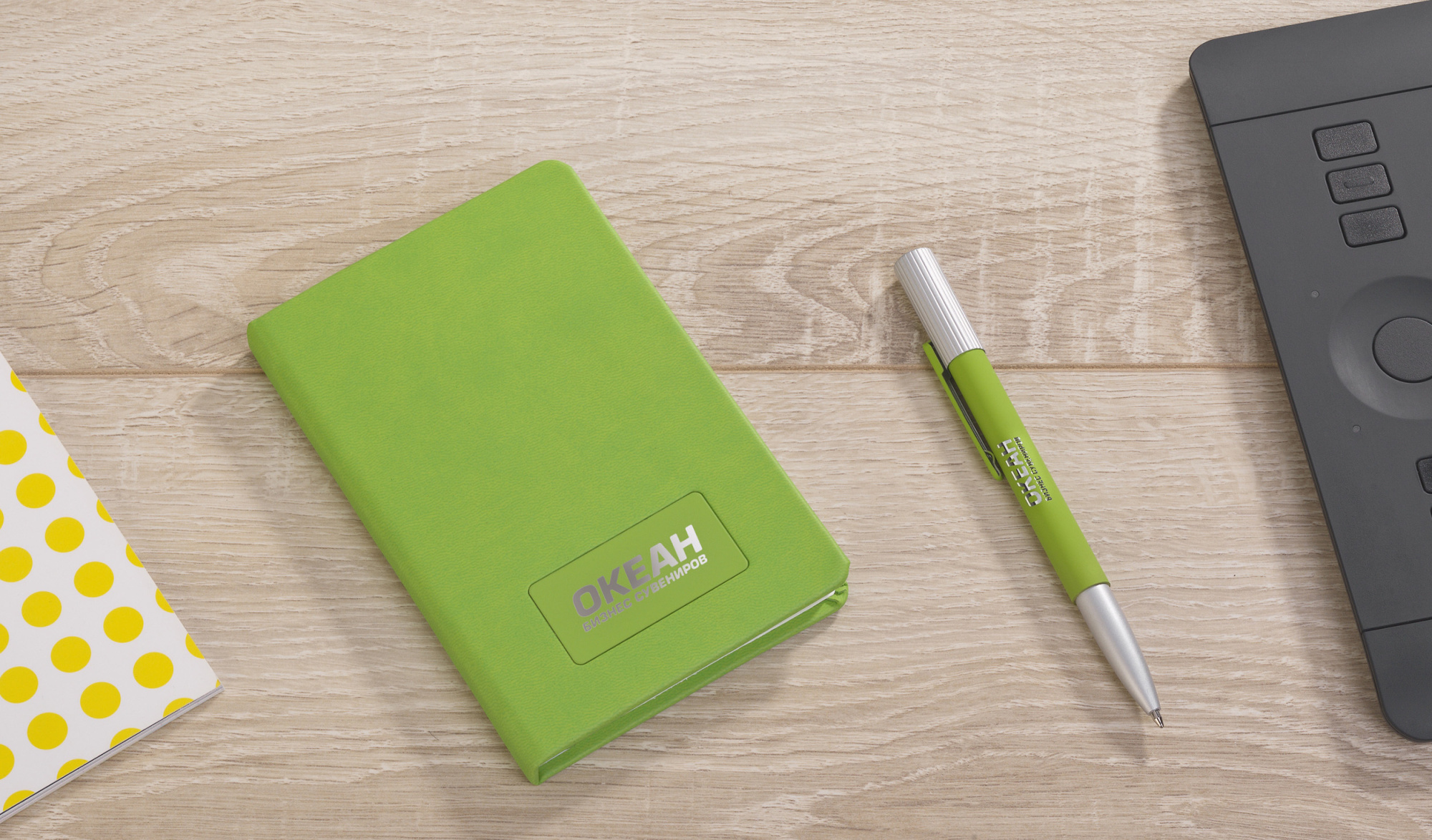 Подарочный набор "Сицилия", покрытие soft touch фото на сайте Print Logo.