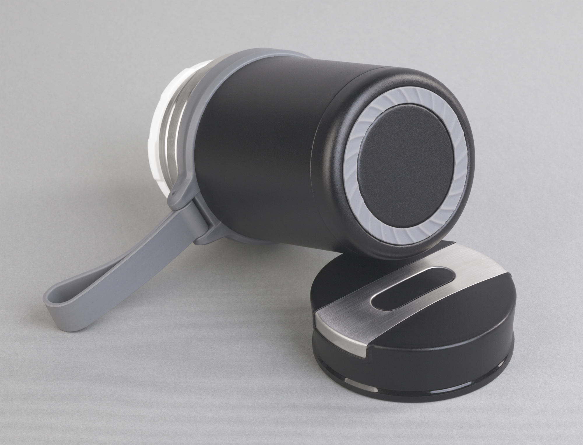 Термос для еды "Take away" 600 мл, покрытие пудра фото на сайте Print Logo.