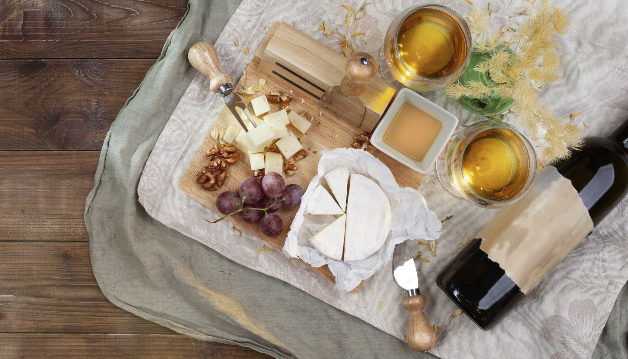 Набор для сыра "Cheese bar" — пример нанесения логотипа () | Print Logo