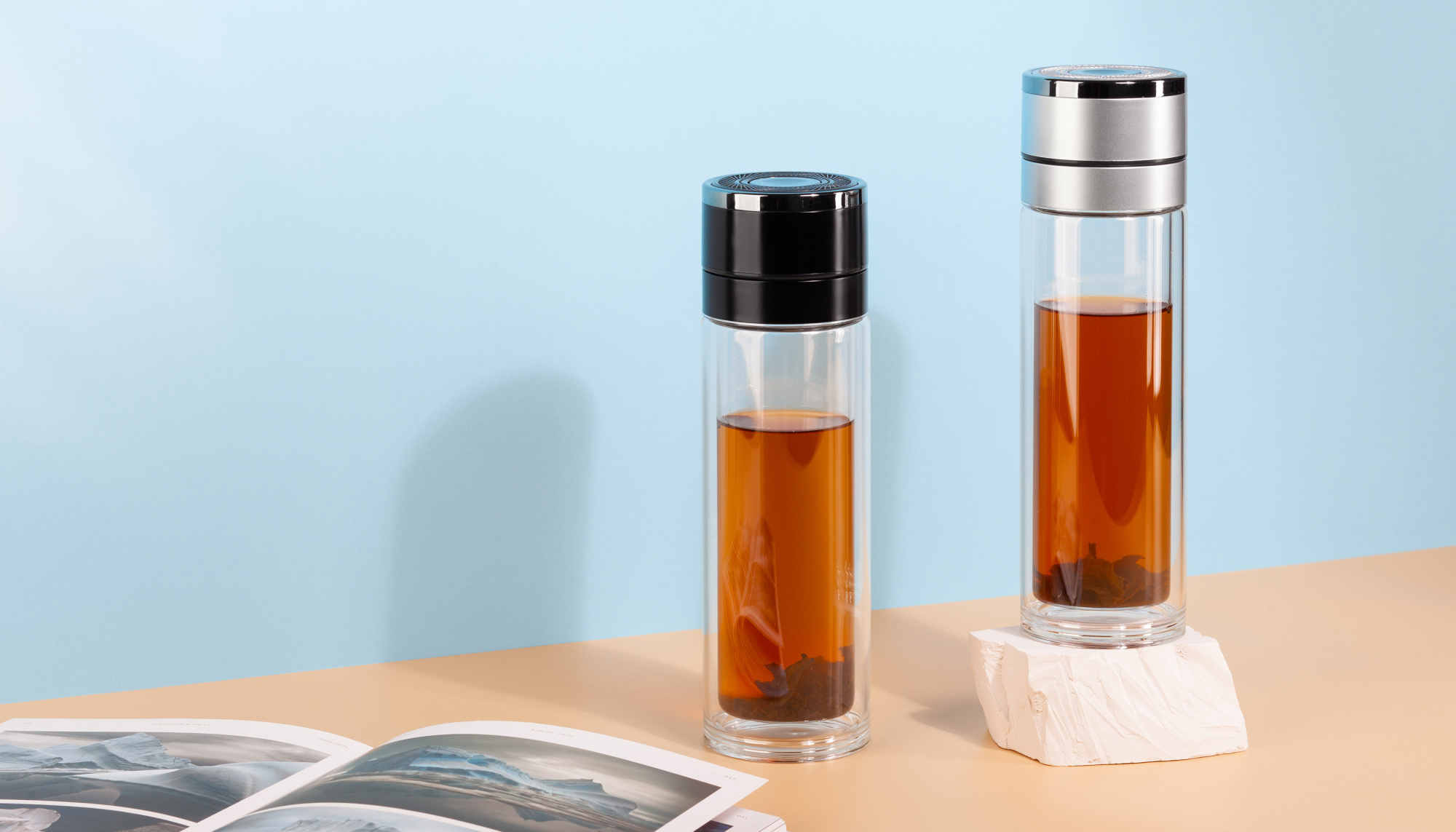 Заварочный термос "Press" 400 мл фото на сайте Print Logo.