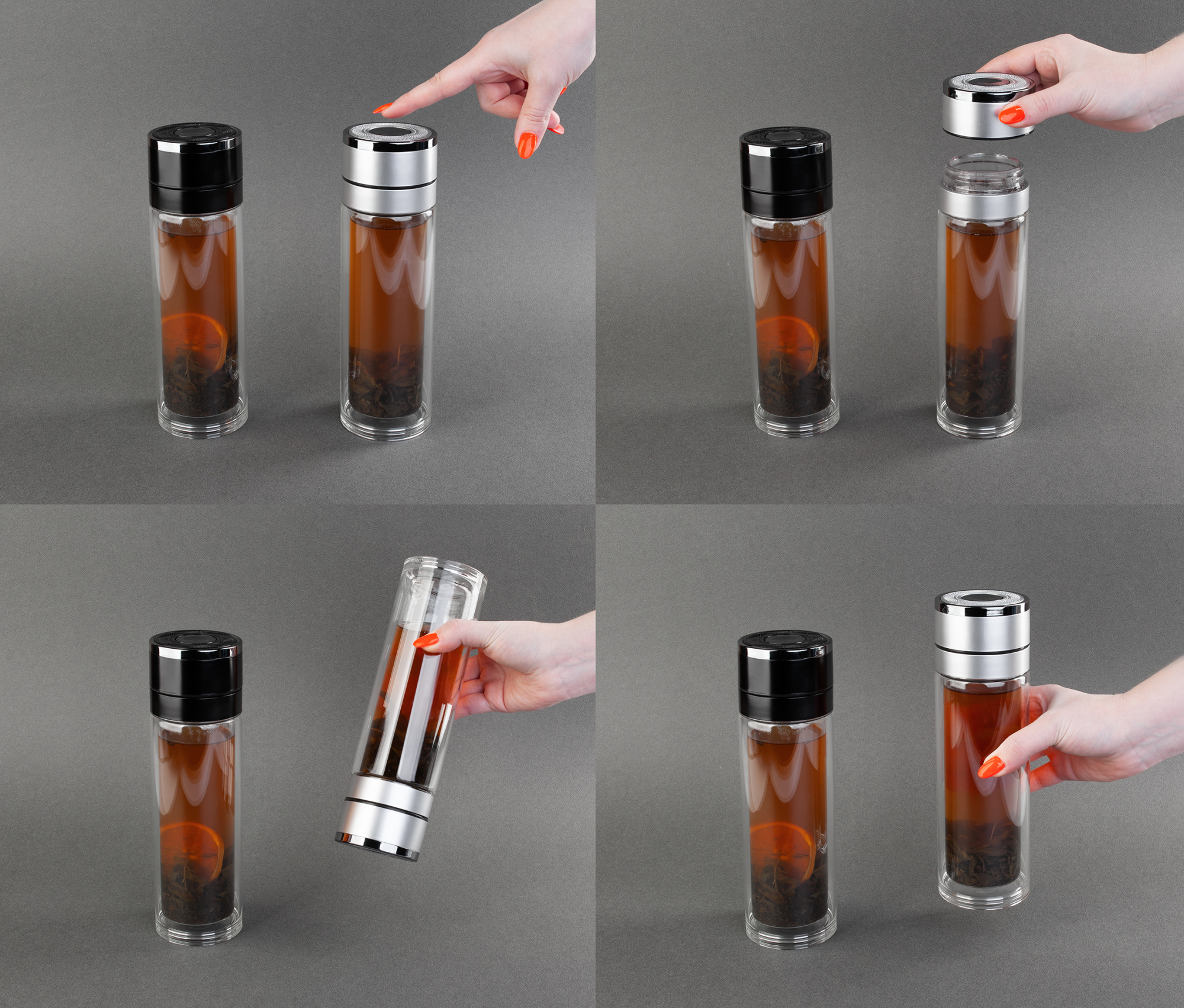 Заварочный термос "Press" 400 мл фото на сайте Print Logo.