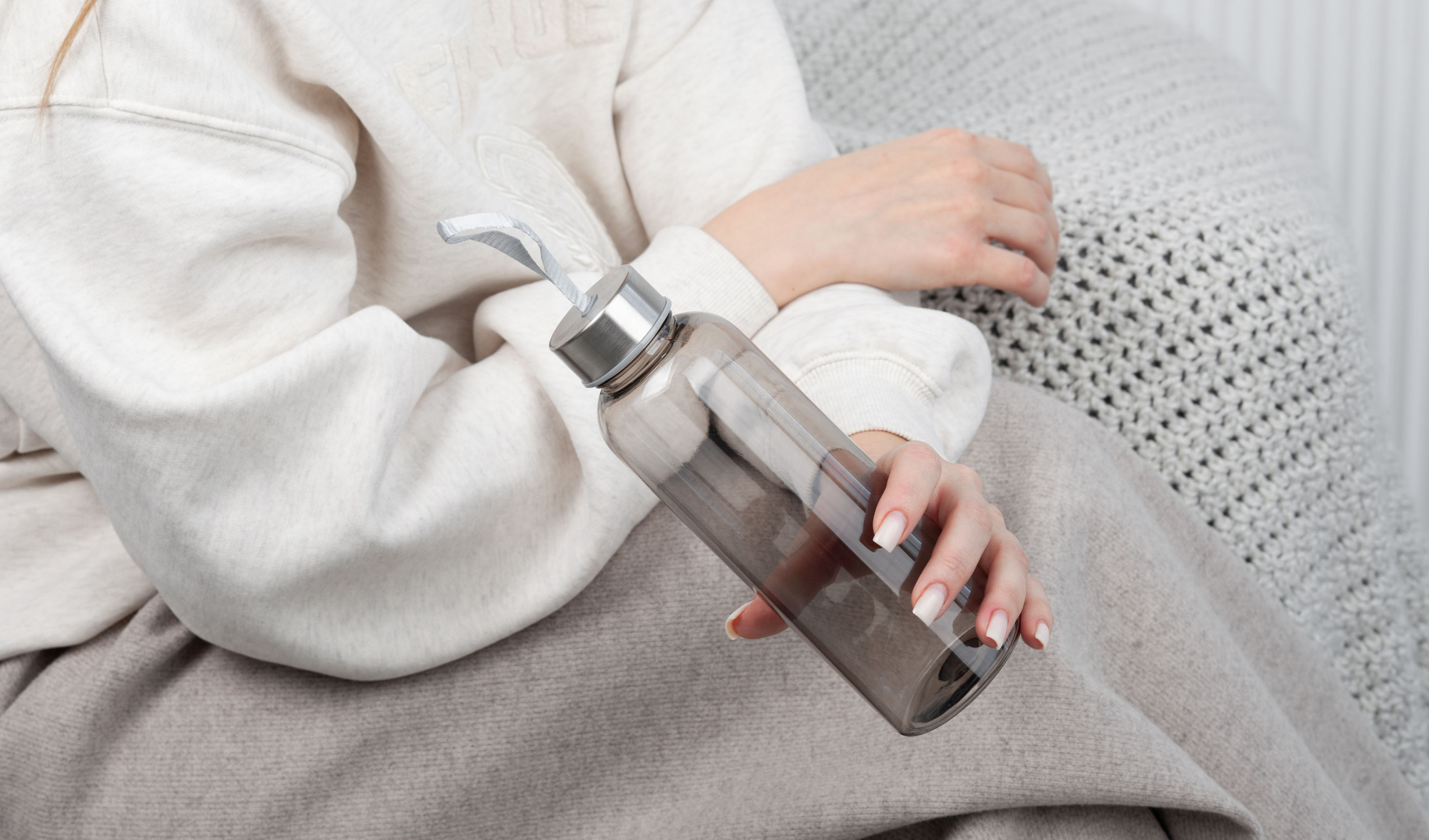 Бутылка для воды "H2O" 500 мл фото на сайте Print Logo.