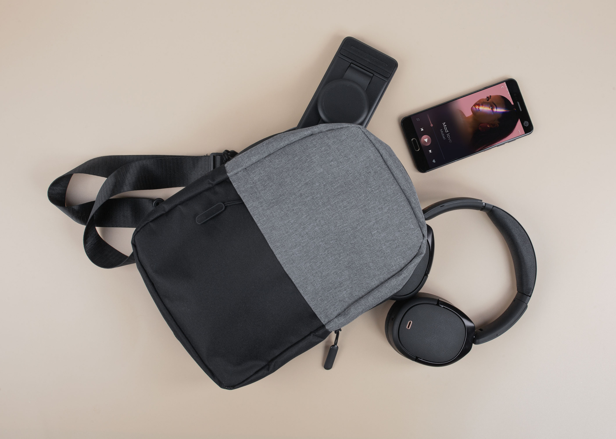 Рюкзак "Single" на одно плечо фото на сайте Print Logo.