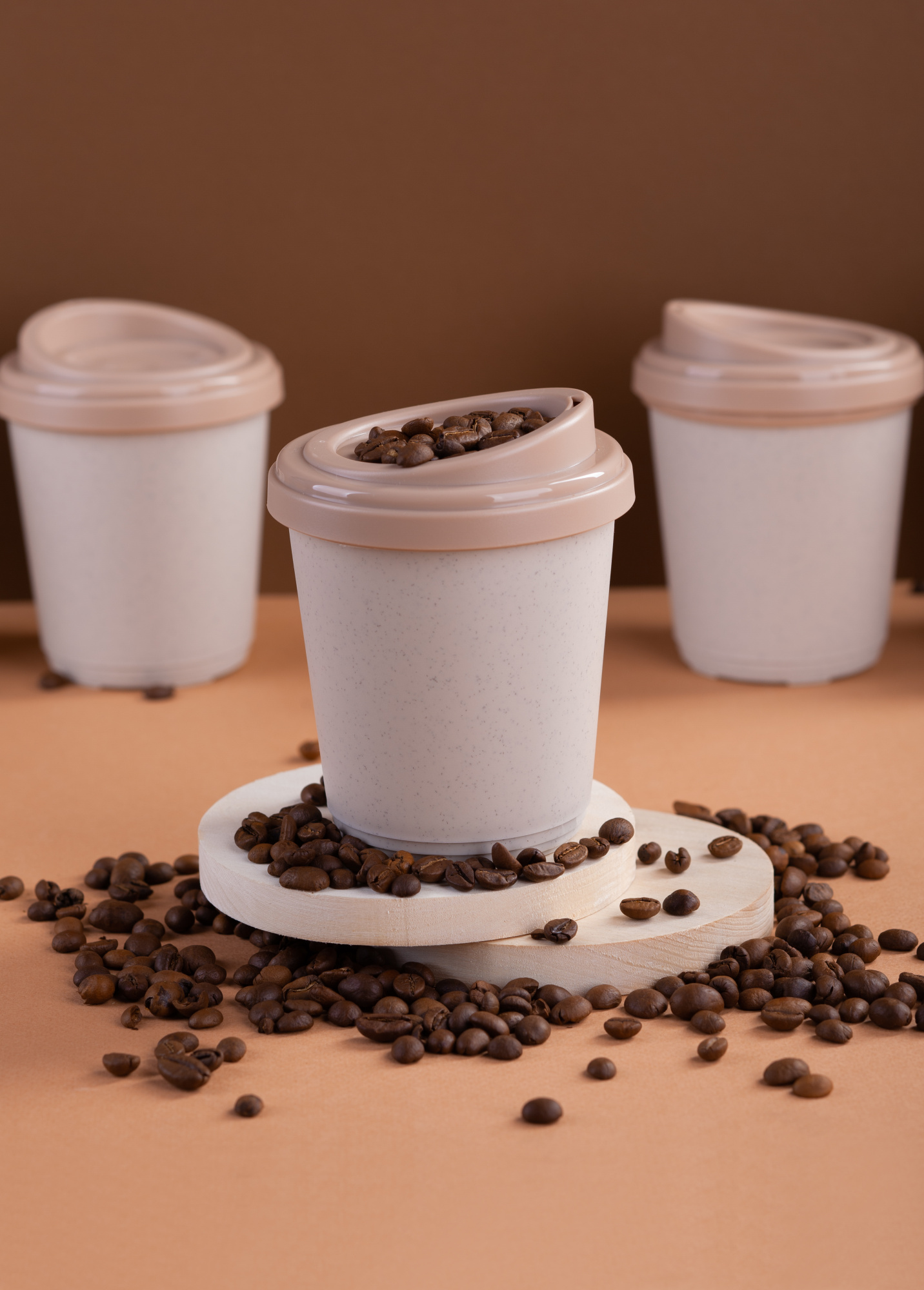 Стакан "Cappuccino" 300 мл — пример нанесения логотипа () | Print Logo