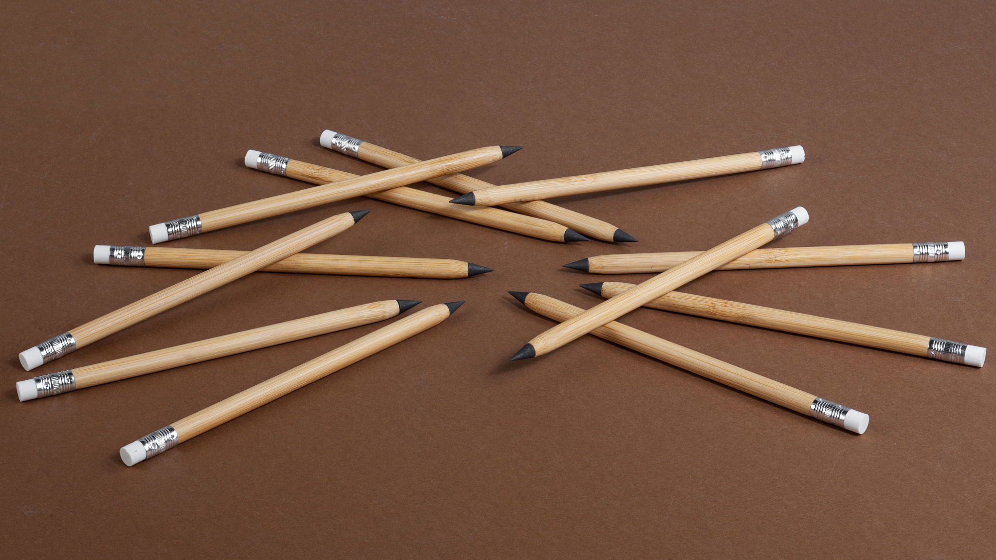 Вечный карандаш "Groot" с ластиком, бамбук фото на сайте Print Logo.