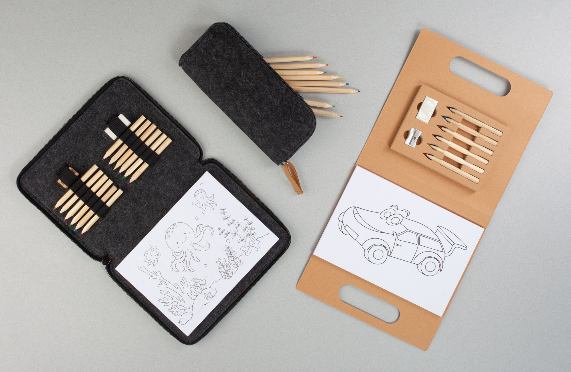 Набор для рисования "Эскиз" фото на сайте Print Logo. 