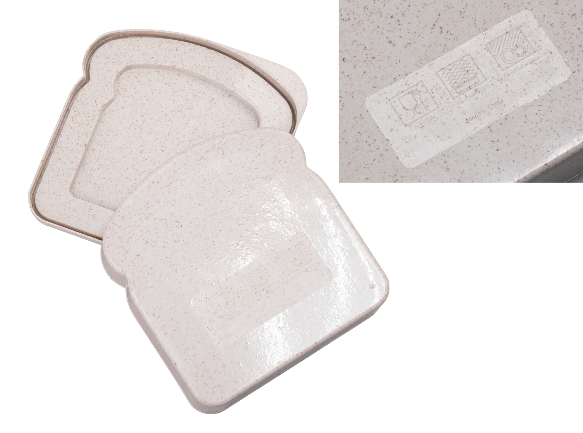 Контейнер для бутербродов "Natural" фото на сайте Print Logo. 