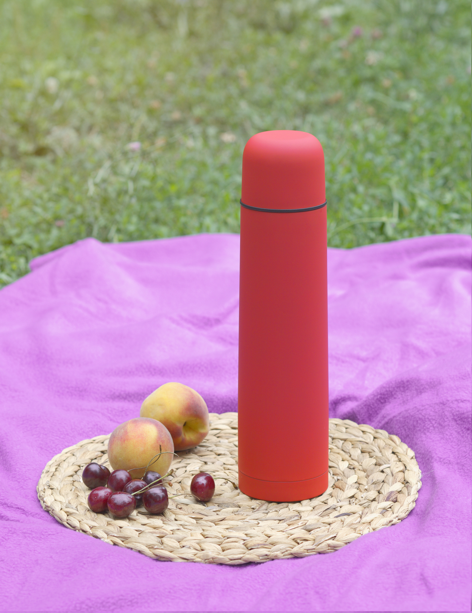 Термос "Родос" 1000 мл, покрытие soft touch фото на сайте Print Logo.